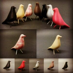3D tisk designových ptáčků v Makerslab